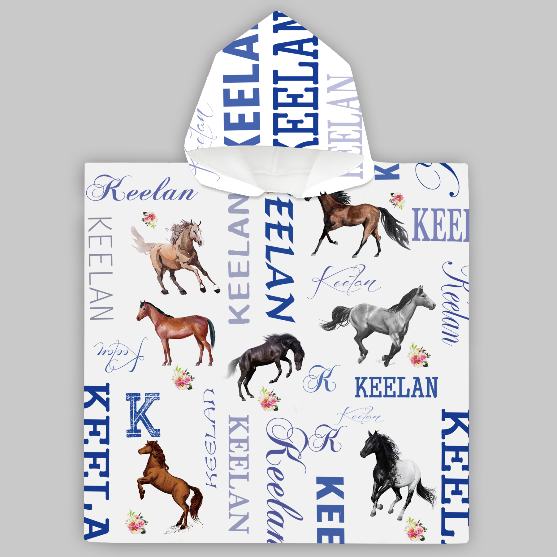 Personalized Hooded Beach Towel for Summer & Beach | CWHTowel05