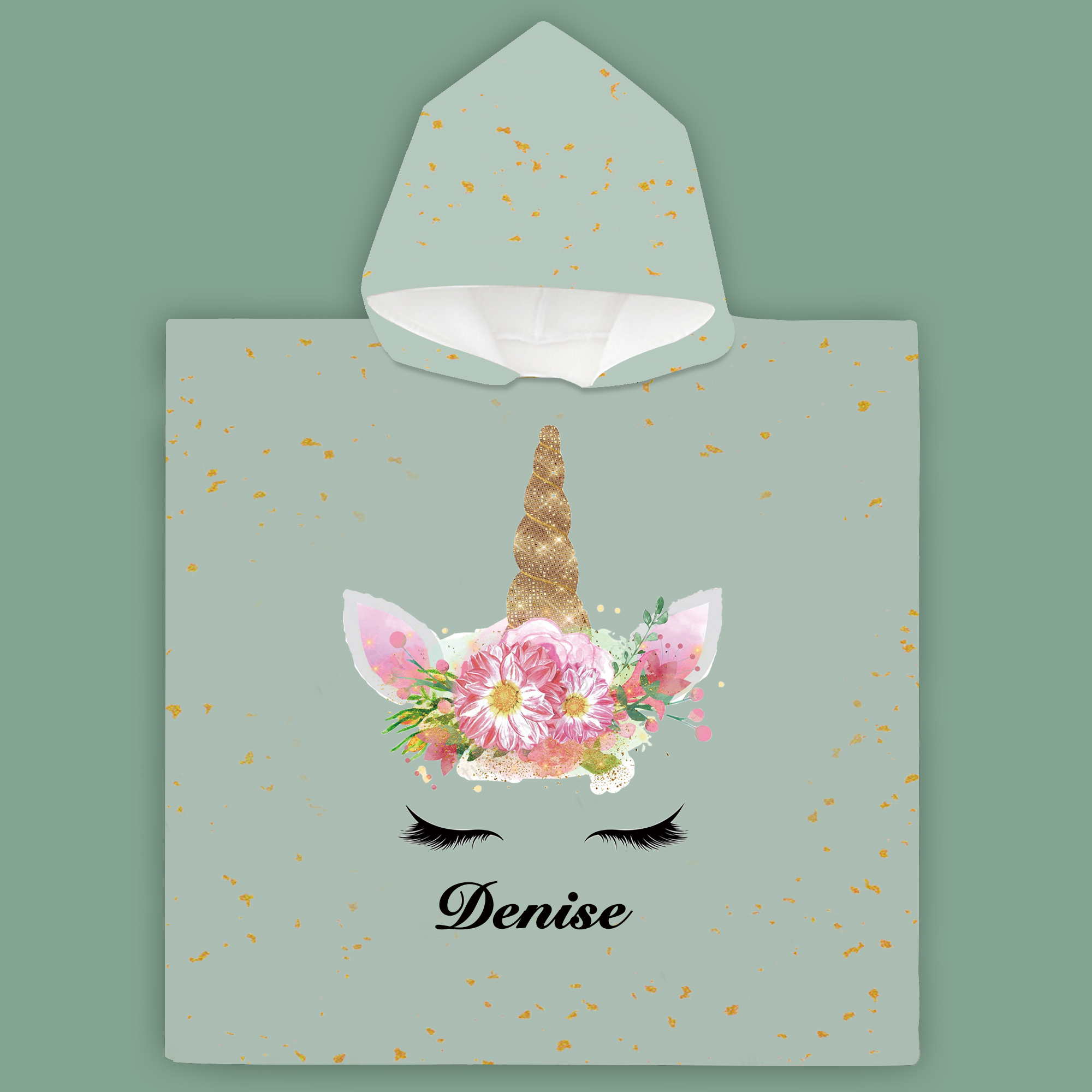 Personalized Hooded Beach Towel for Summer & Beach | CWHTowel06