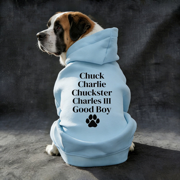 Personalized Pet Cozy Nickname Hoodie | BKPet418