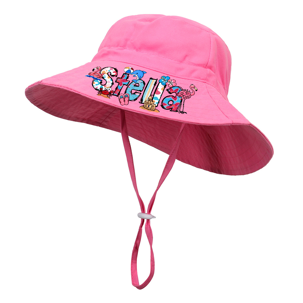 Personalized Cute Design Summer Bucket Hat for Comfort & Unique | CWBeach208