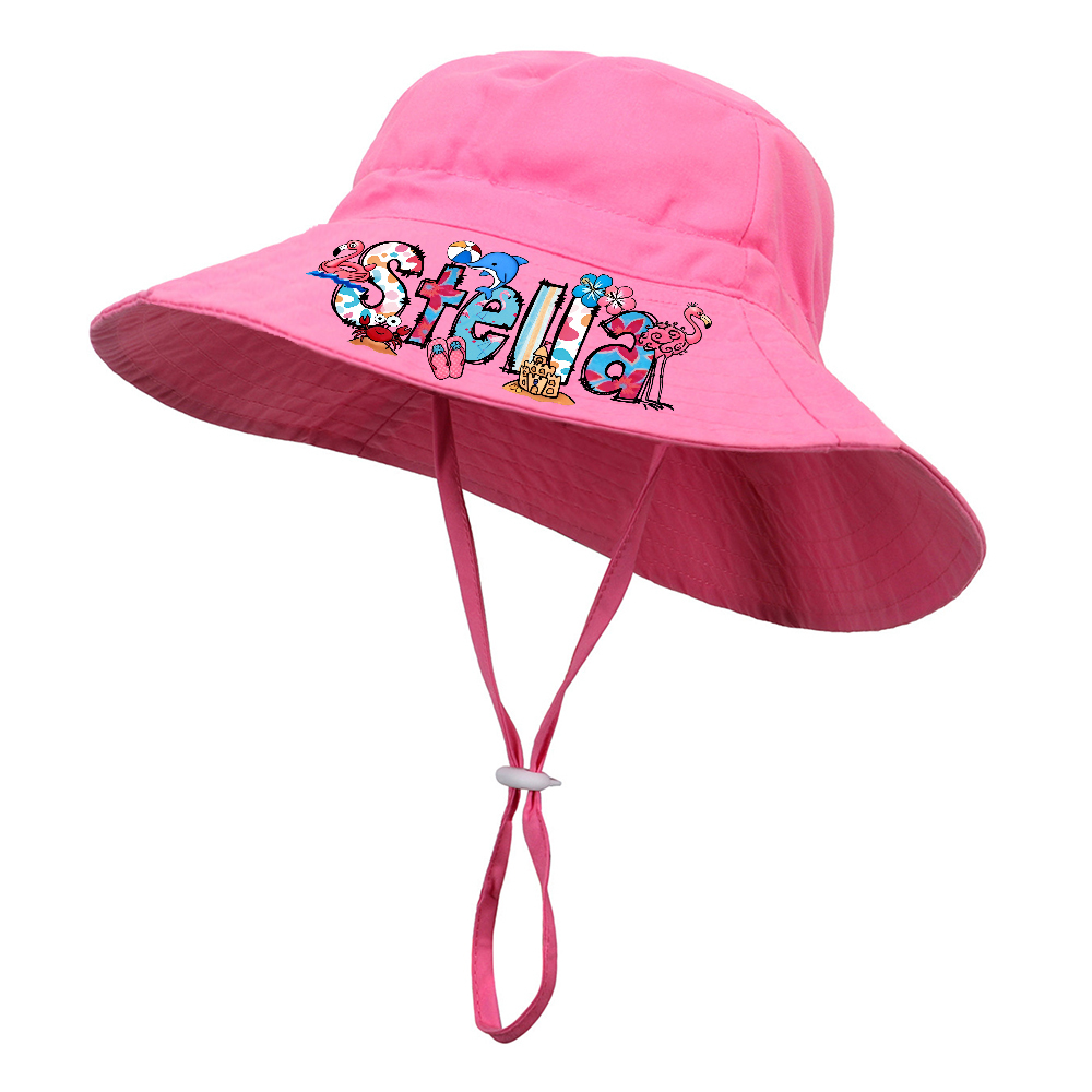 Personalized Cute Design Summer Bucket Hat for Comfort & Unique | CWBeach208