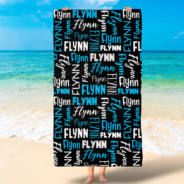 Personalized Lovely Kid Towel for Summer & Beach | CWTowel59