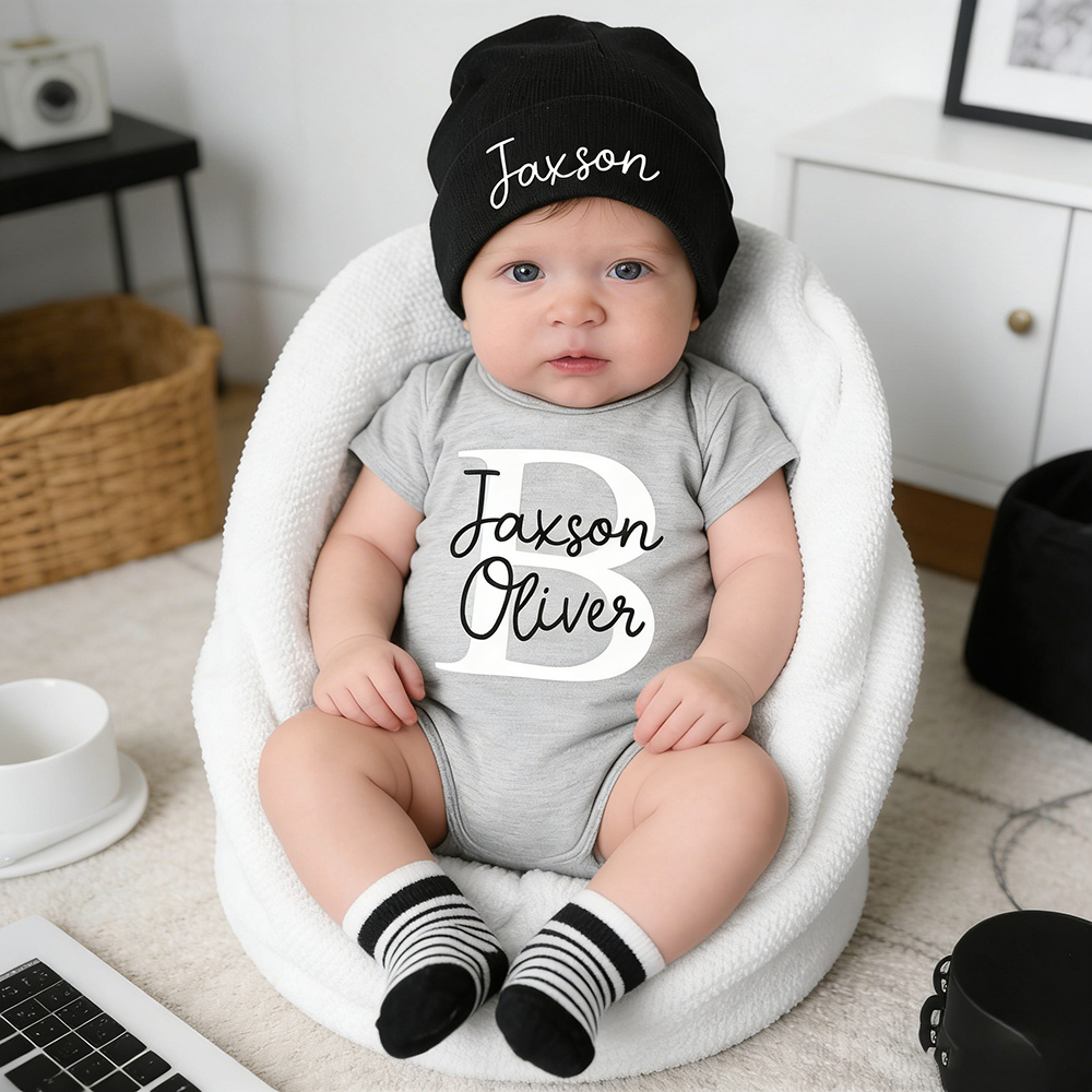 Personalized Baby Coming Home Outfits Set | CWBaby456