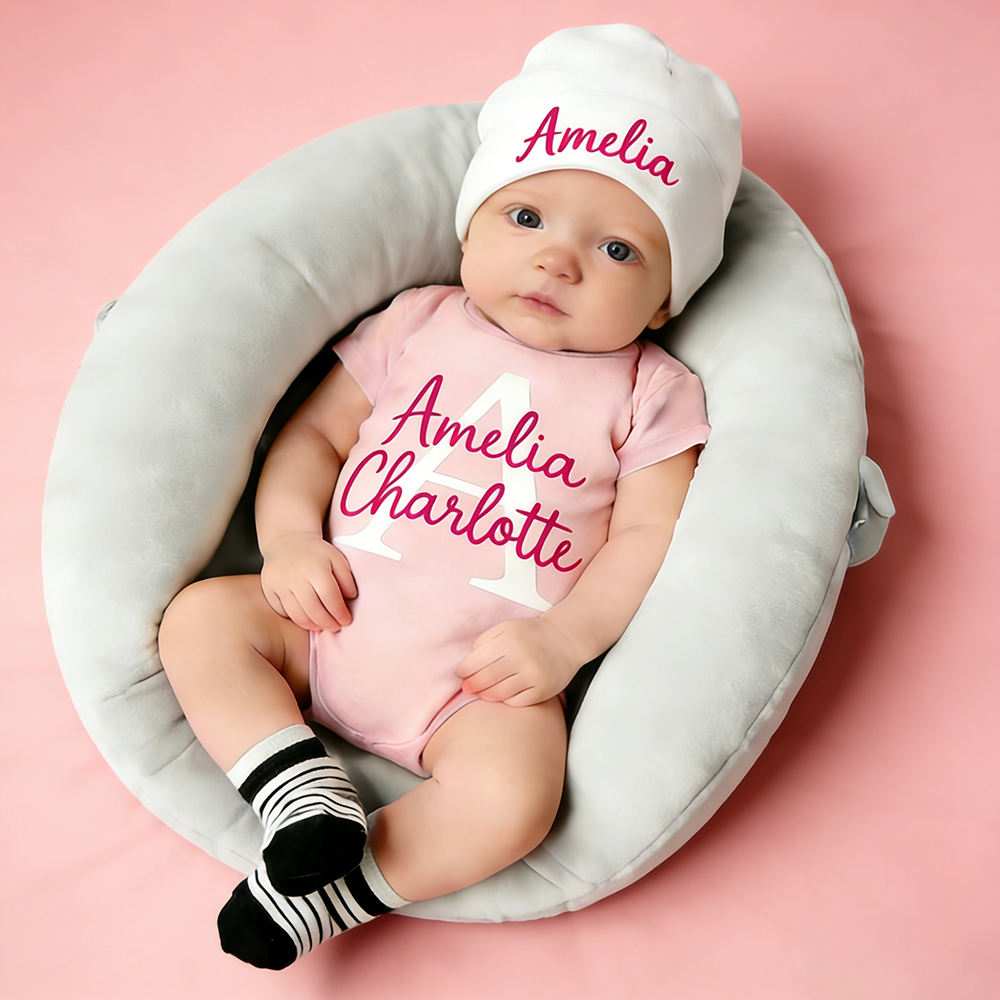 Personalized Baby Coming Home Outfits Set | CWBaby456