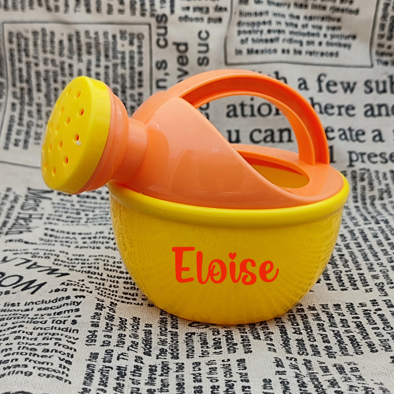 Personalized Kid Watering Can Beach or Bathtub Bucket Toy | CWBeach225