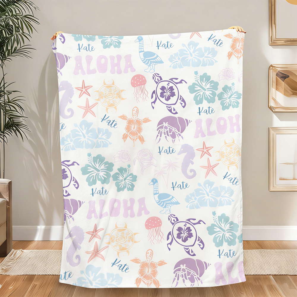 Personalized Lovely Kid Blanket for Comfort & Unique | BKKid188