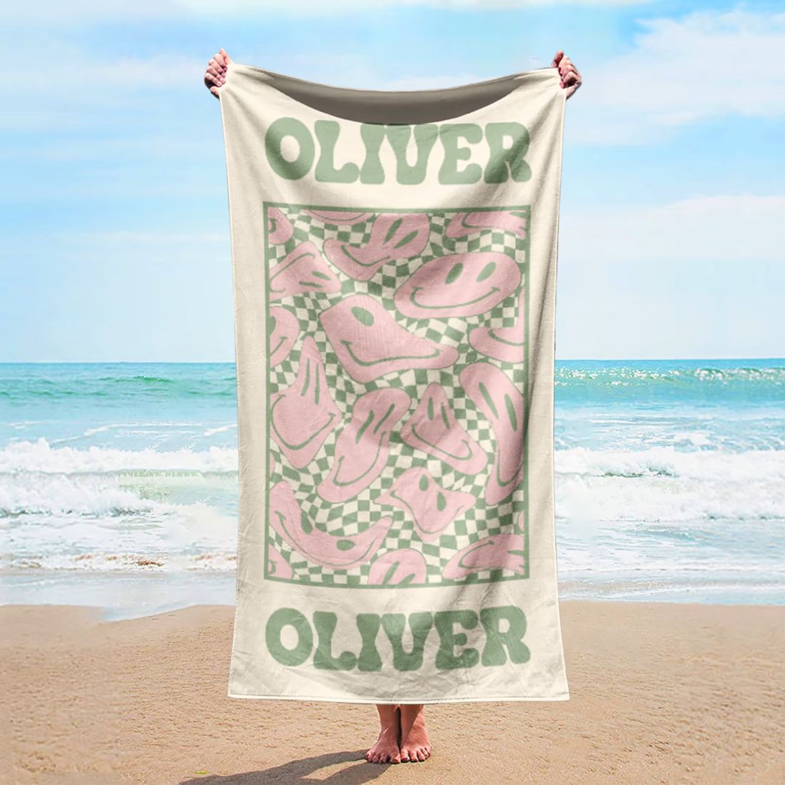 Personalized Lovely Kid Towel for Summer & Beach | CWTowel81