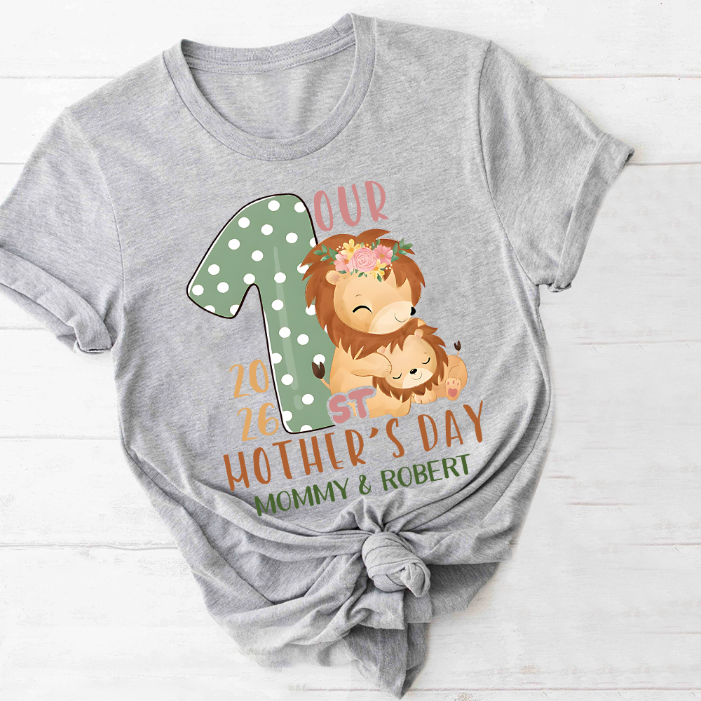 Personalized First Mother's Day Mommy and Baby Outfit | CWFamily132