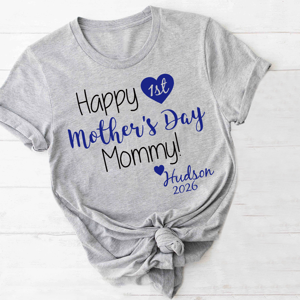 Personalized First Mother's Day Mommy and Baby Outfit | CWFamily139