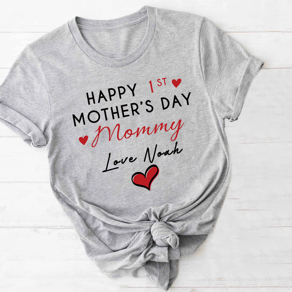 Personalized First Mother's Day Mommy and Baby Outfit | CWFamily140