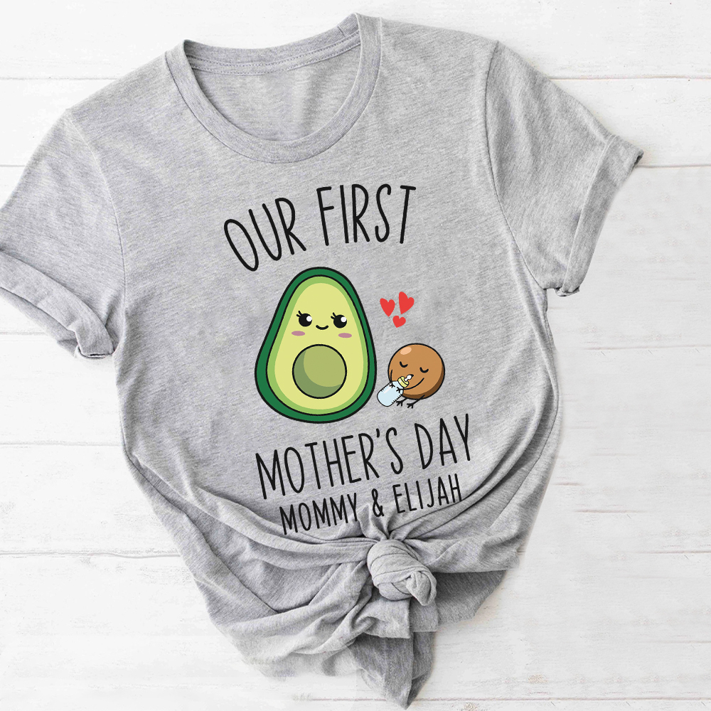 Personalized First Mother's Day Mommy and Baby Outfit | CWFamily143