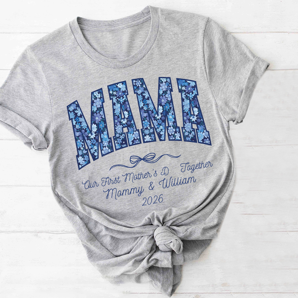Personalized First Mother's Day Mommy and Baby Outfit | CWFamily145