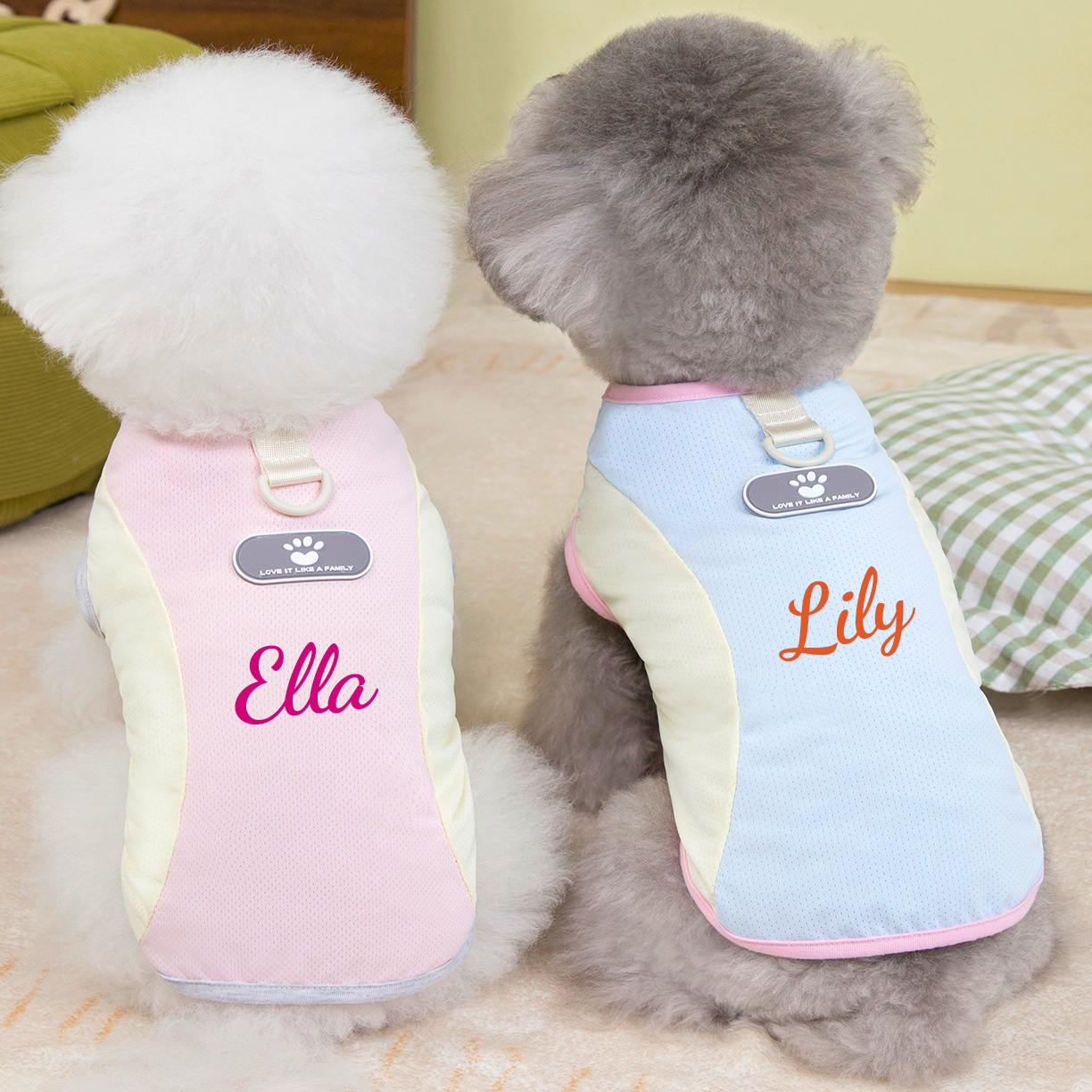 Personalized Breathable Pet Summer Cool Mesh Vest | BKPet450