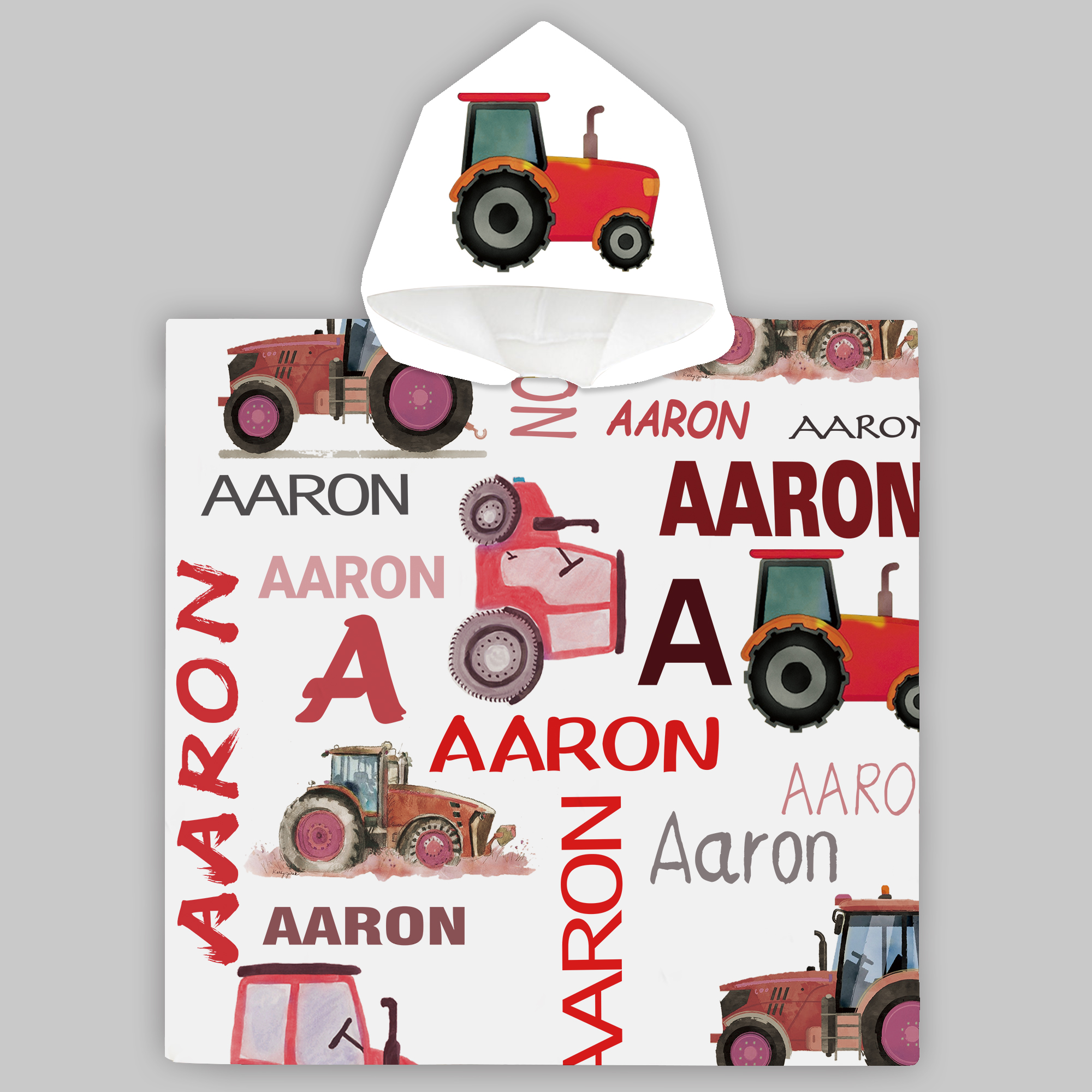 Personalized Hooded Beach Towel for Summer & Beach | CWHTowel07