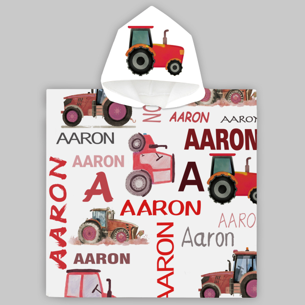 Personalized Hooded Beach Towel for Summer & Beach | CWHTowel07