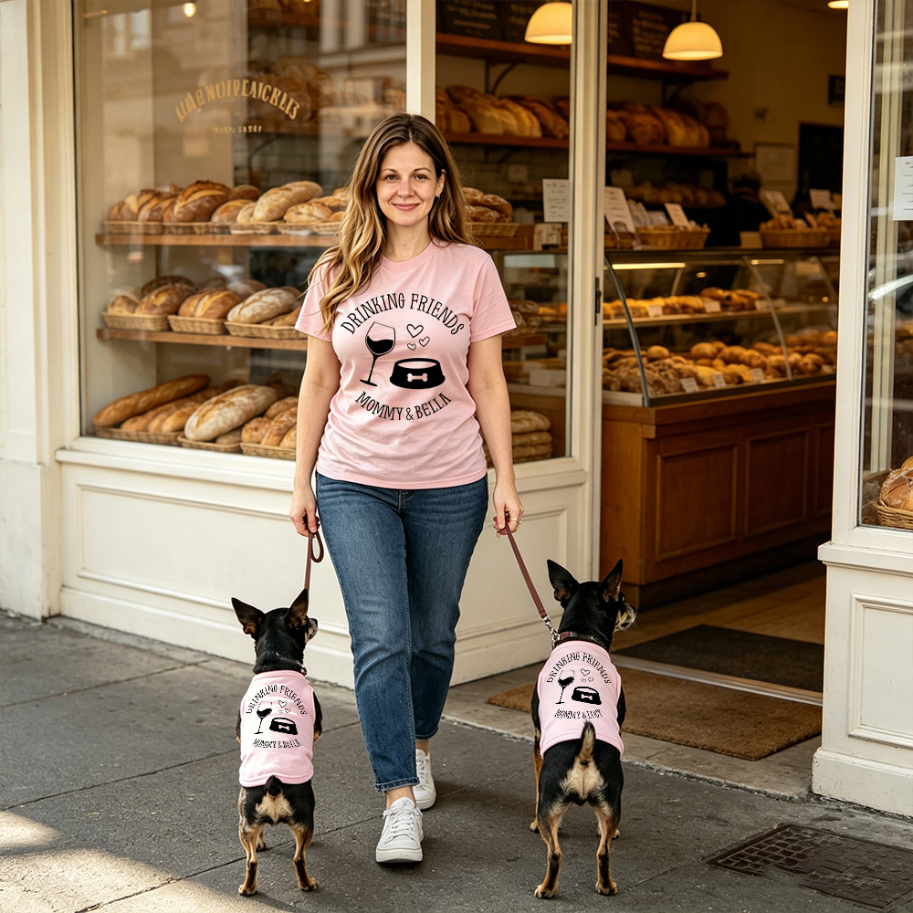 Personalized Mommy/Daddy & Pet Matching Shirt | BKPet460