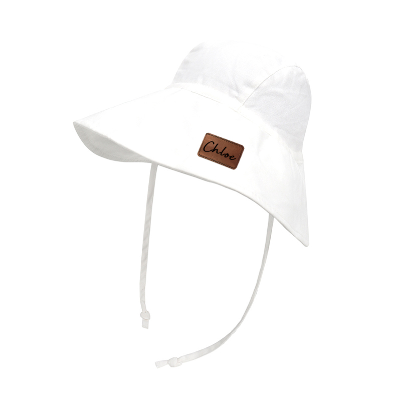 Personalized Leather Patch Bucket Hat for Comfort & Unique | CWBeach51