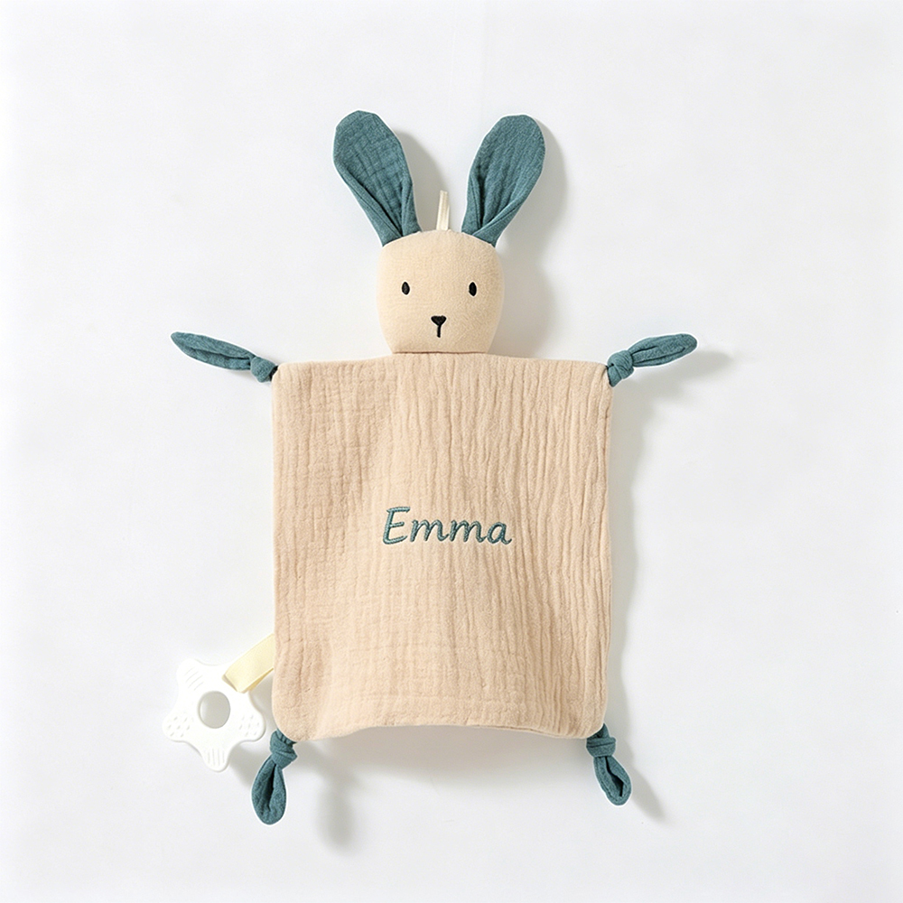 Personalized Baby Embroidery Comforter Sleep Toy | CWToy185