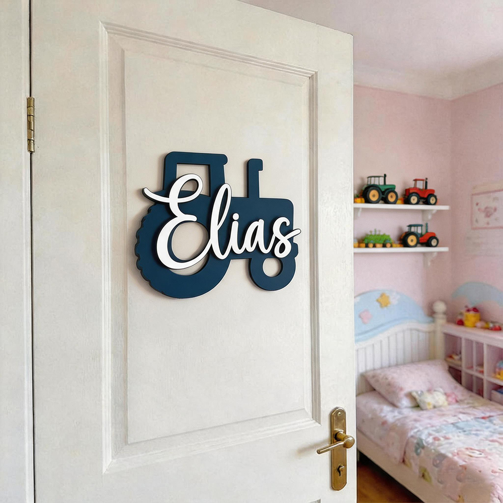 Personalized Kid's Bedroom Decoration Door Sign | CWBaby484