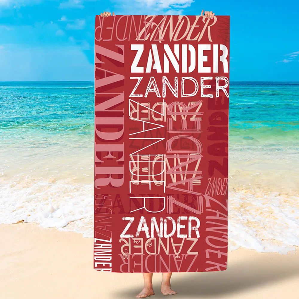 Personalized Lovely Kid Towel for Summer & Beach | CWTowel58