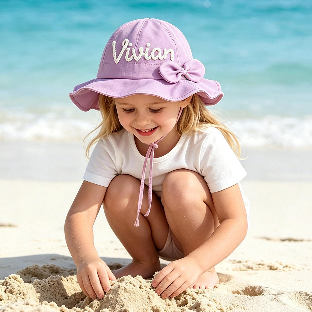Personalized Lovely Baby Summer Bucket Hat | CWBeach242