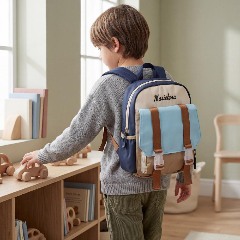 Personalized Embroidery Nylon Kid's Backpack | CWPack359
