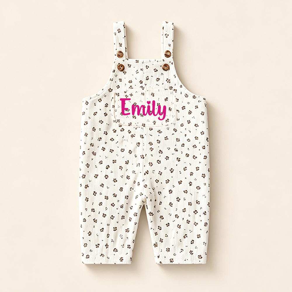 Personalized Baby Classic Adorable Overalls | CWBaby494