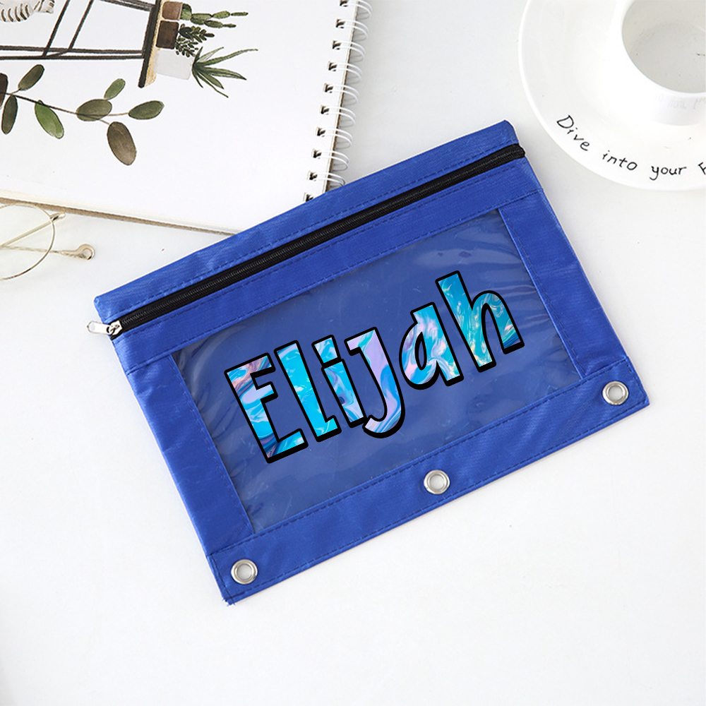 Personalized Custom Name Pencil Pouch | CWPack362