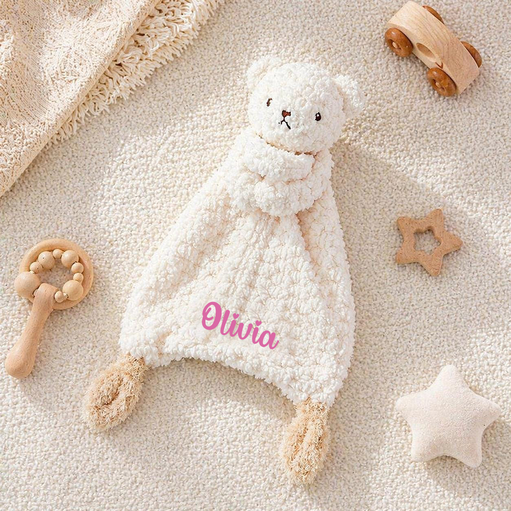 Personalized Lovely Bunny Baby Comfort Toy | CWToy191
