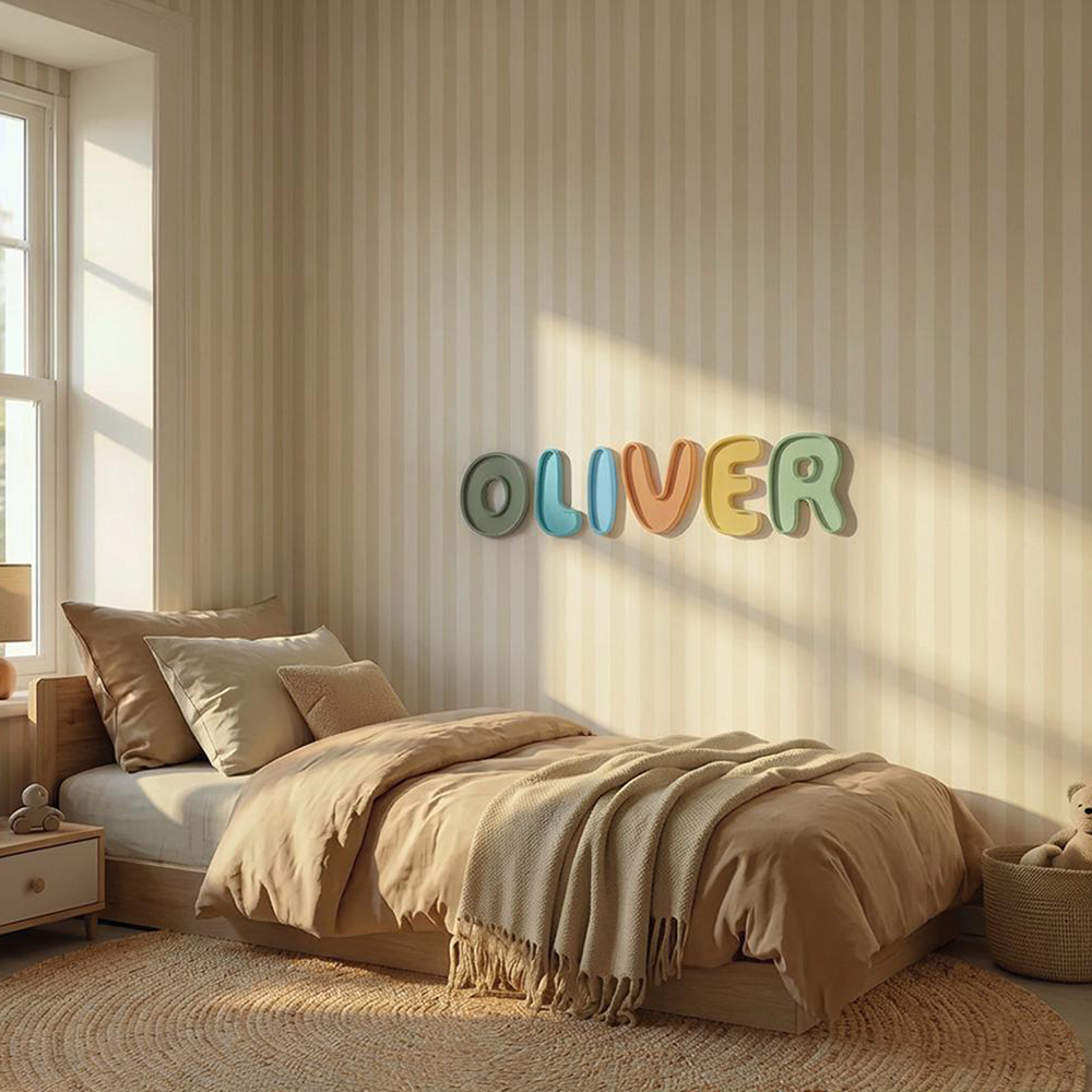 Personalized Printed Letters for Kids' Room Decoration | CWGift66