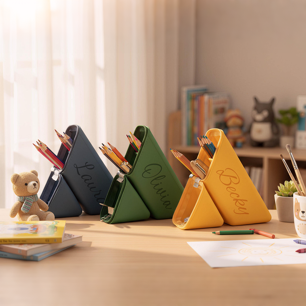 Personalized Kids Soft Silicone Stationery Case | CWPack373