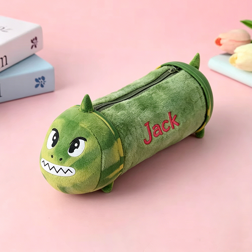 Personalized Embroidered Kids Funny Animals Pencil Case | CWPack377