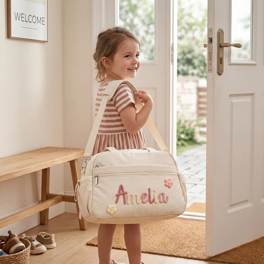 Personalized Hand Embroidery Water Proof Duffle Bag | CWPack380