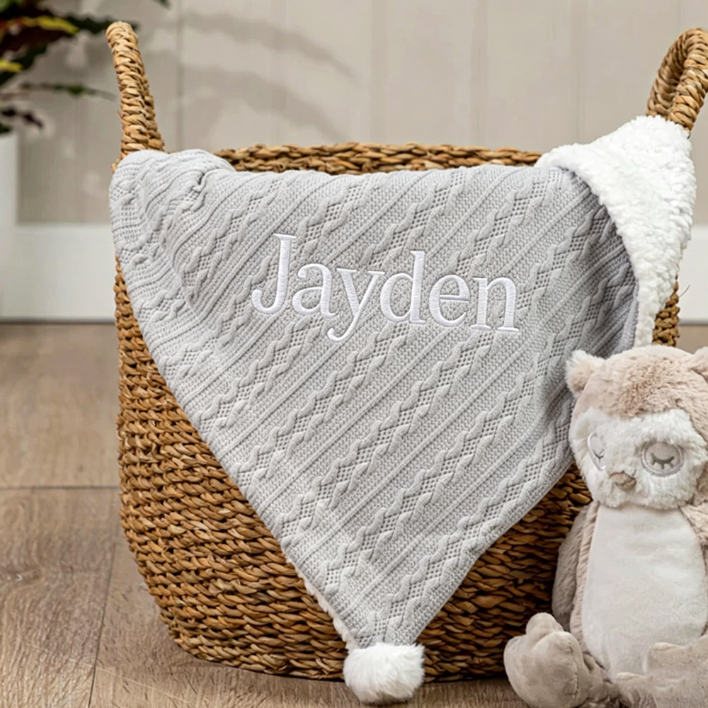 Personalized Lovely Kid Blanket for Comfort & Unique | CWbaby15