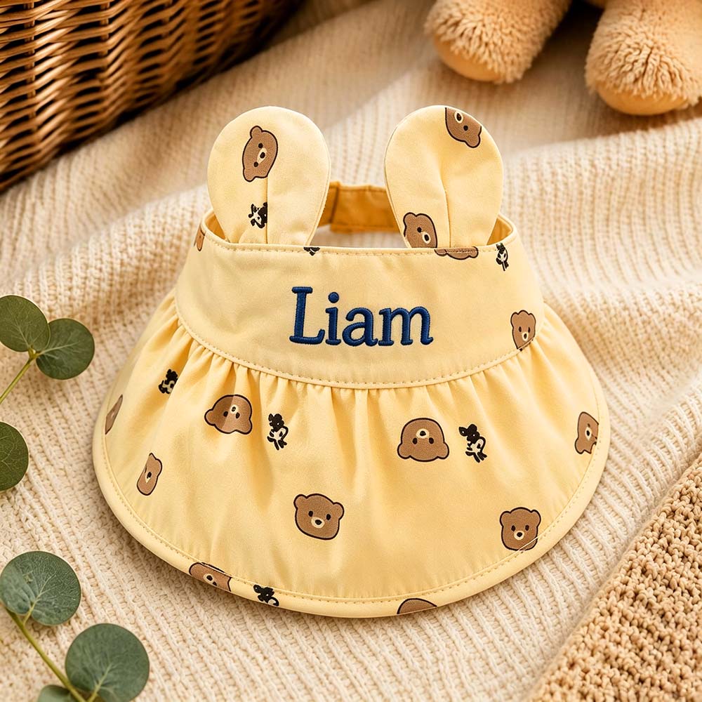 Personalized Cute Bunny Ear Baby Hat | CWBeach258
