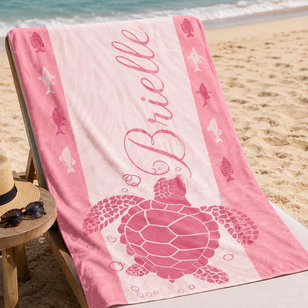 Personalized Lovely Kid Towel for Summer & Beach | CWTowel199