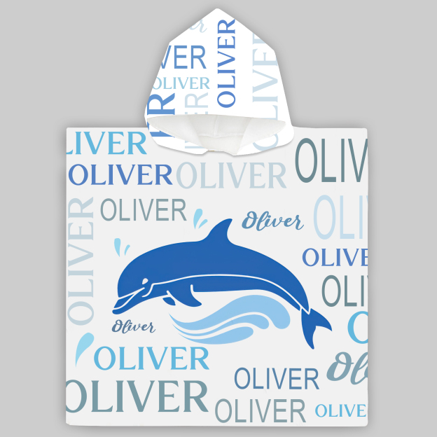 Personalized Hooded Beach Towel for Summer & Beach | CWHTowel29