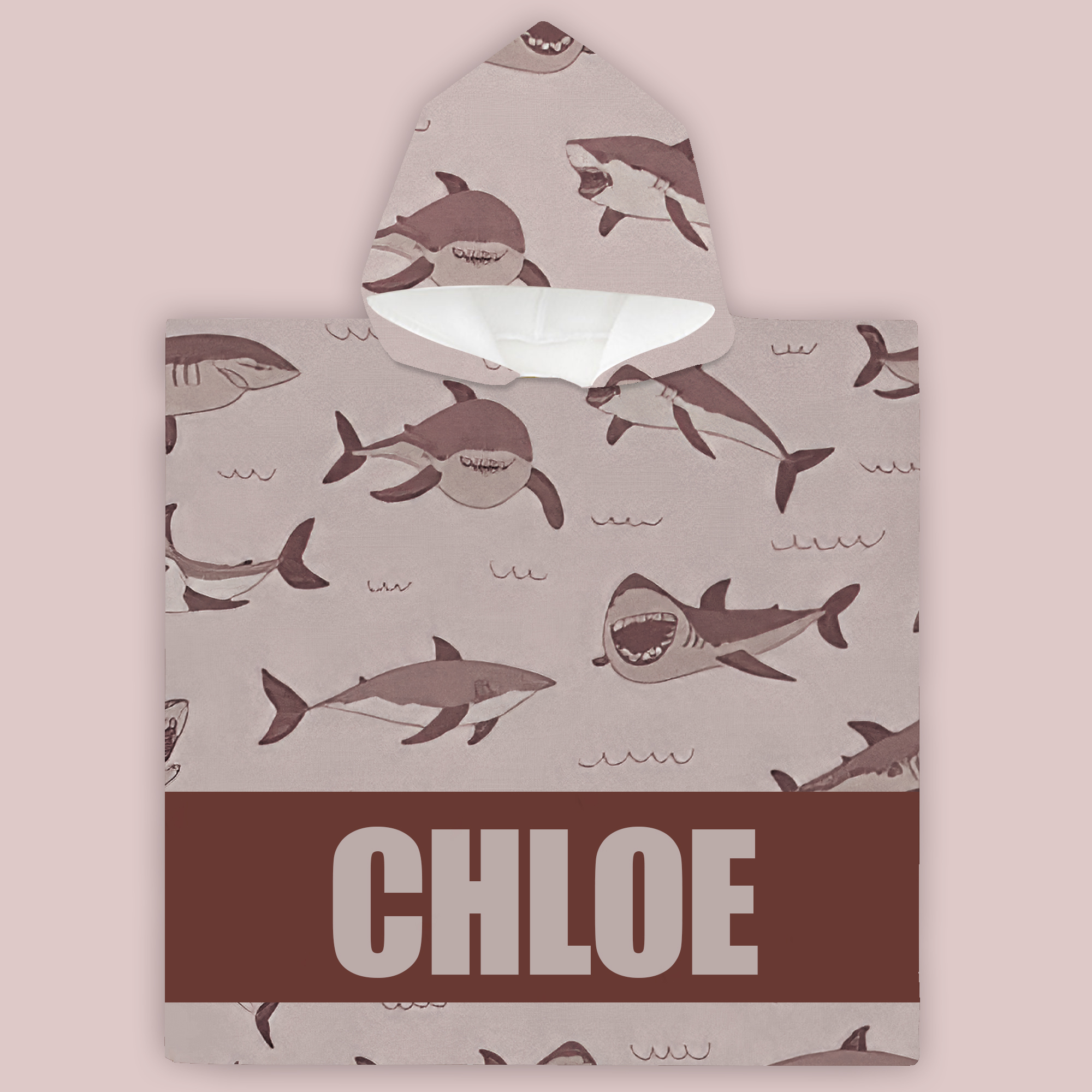 Personalized Hooded Beach Towel for Summer & Beach | CWHTowel30