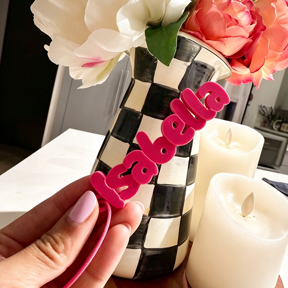 Personalized 3D Printed Name Tag | CWGift78
