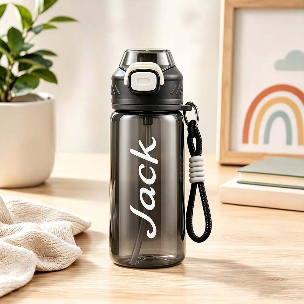 Personalized BPA Free 20oz Kids Water Bottle With Mist Sprayer | YouBottle104