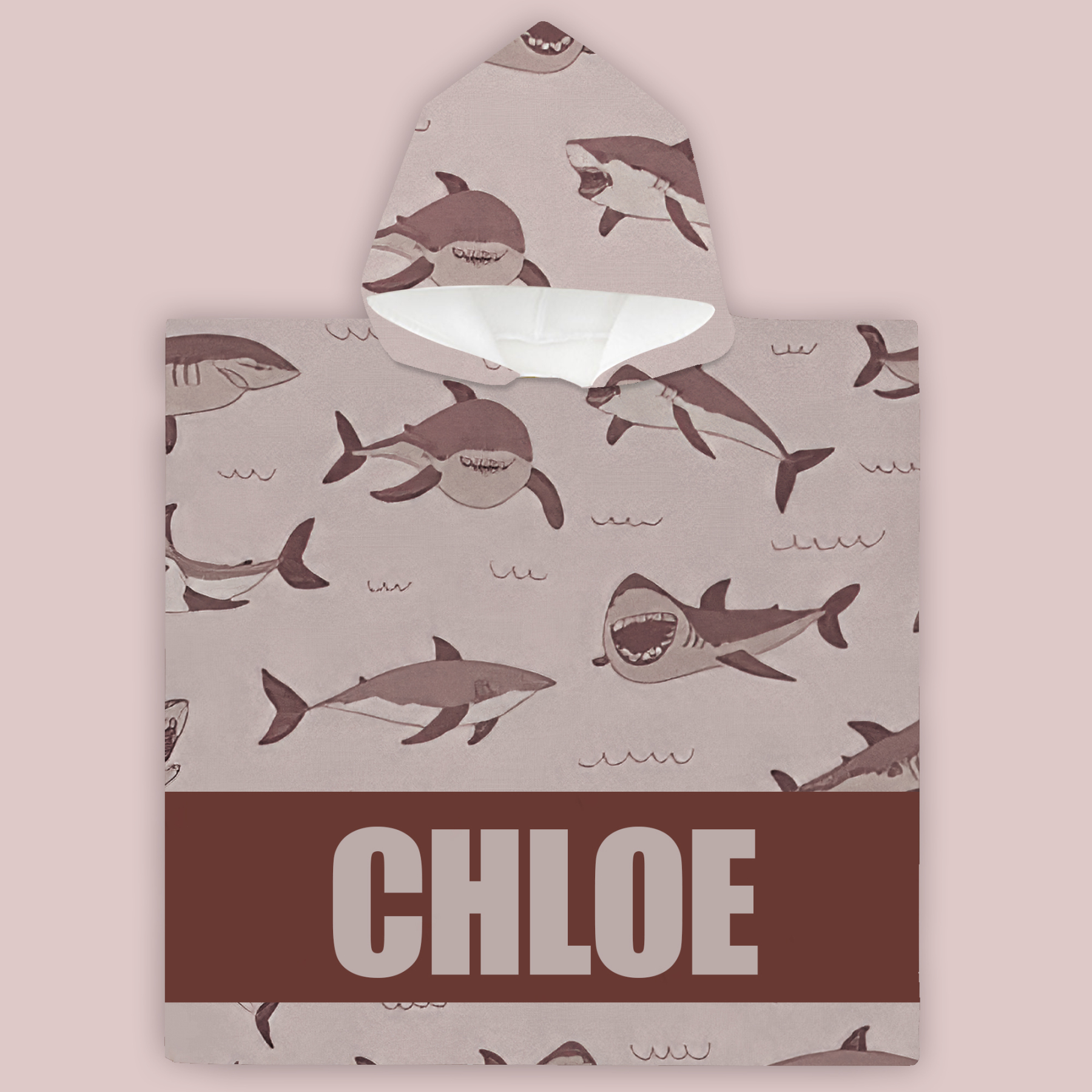 Personalized Hooded Beach Towel for Summer & Beach | CWHTowel30