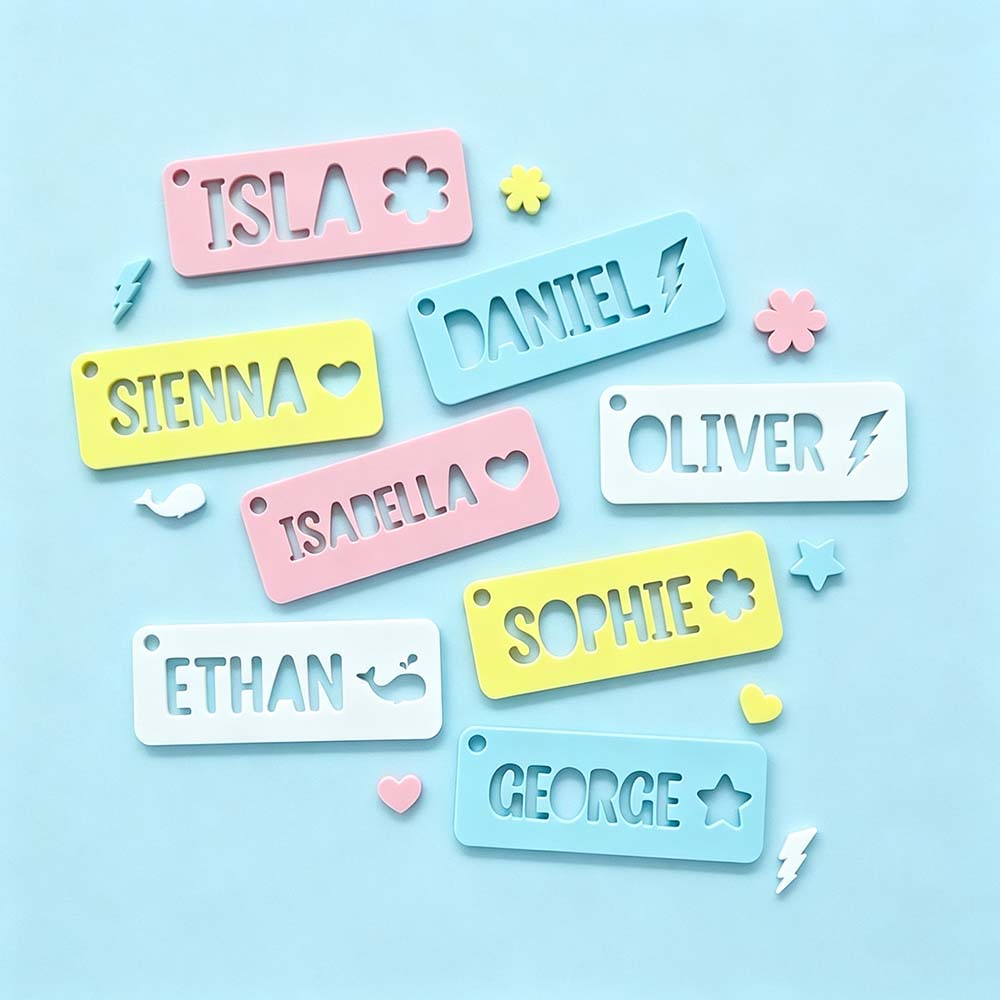 Personalized 3D Printed Back To School Bag Tag | CWGift84