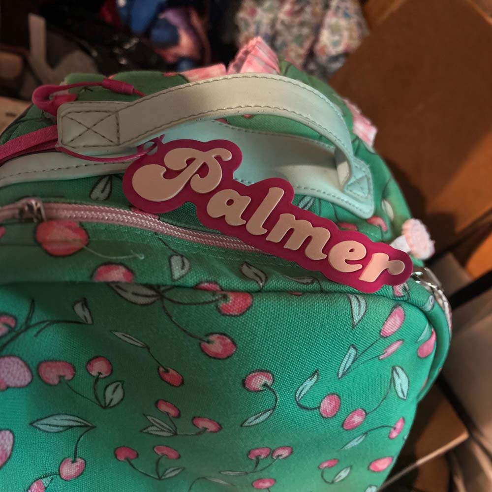 Personalized 3D Printed Name Tag | CWGift85