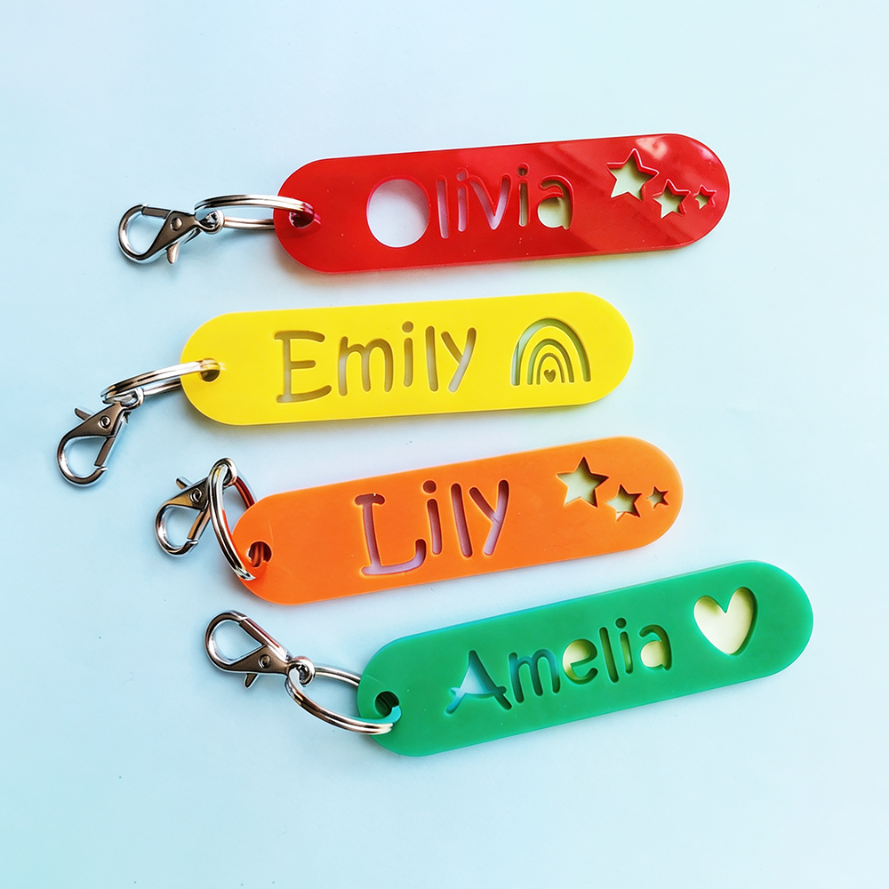 Personalized 3D Printed Back To School Bag Tag | CWGift84