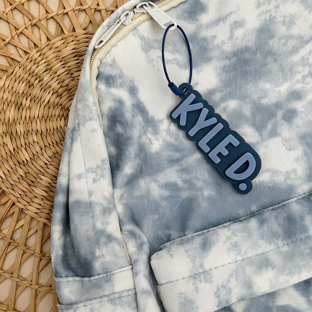 Personalized 3D Printed Backpack Name Tag | CWGift89