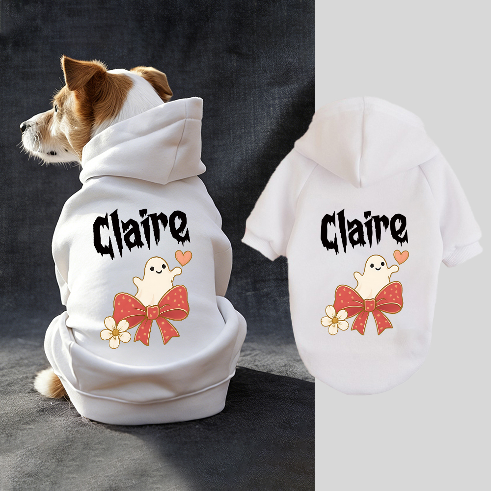 Personalized Halloween Cute Designs Puppy Hoodie | CWHalloween123