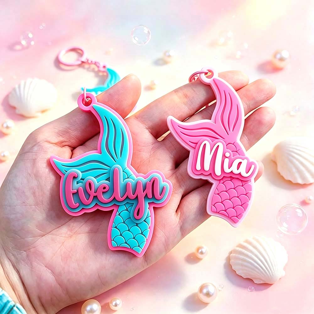 Personalized 3D Printed Backpack Name Tag | CWGift94
