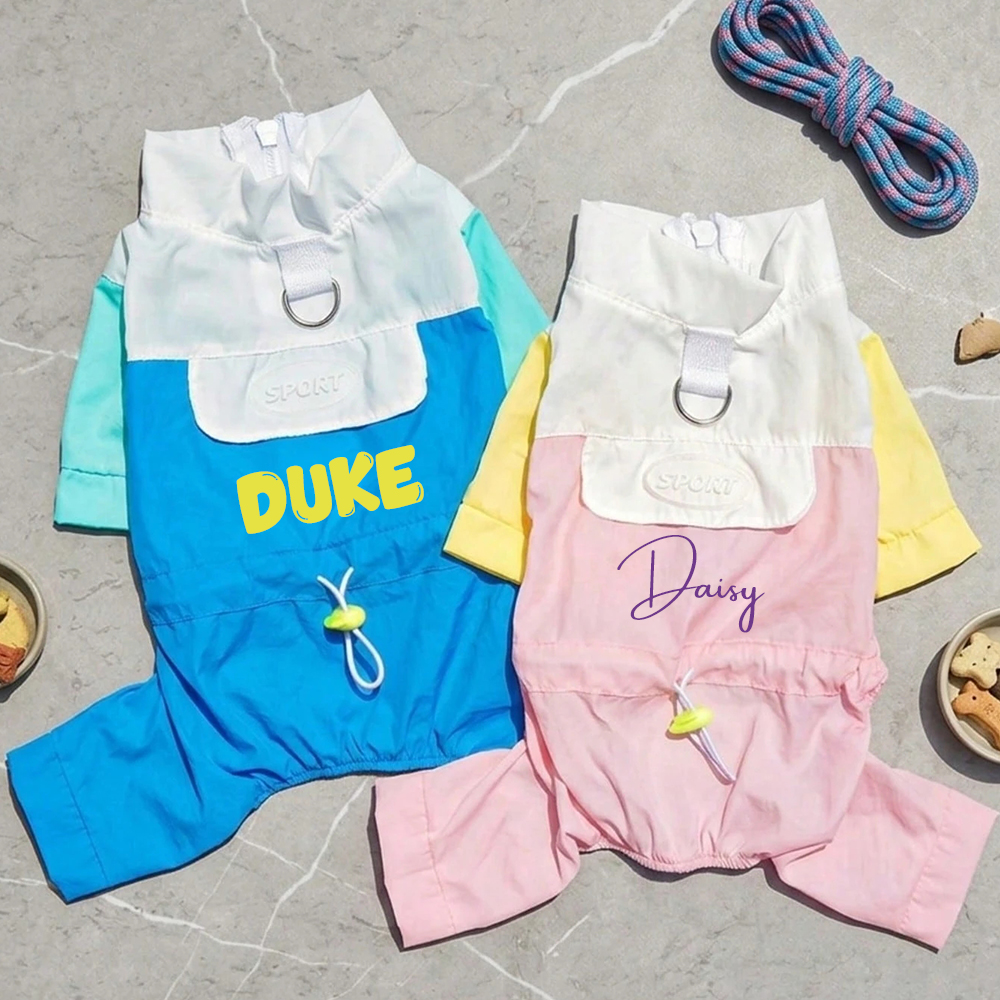 Personalized Pet Summer Cool And Breathable Shirt | BKPet563