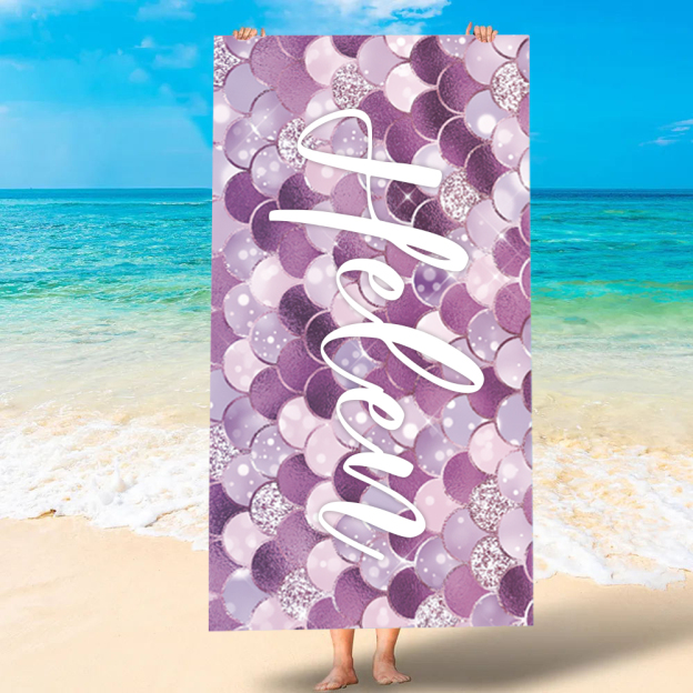 Personalized Lovely Kid Towel for Summer & Beach | CWTowel88