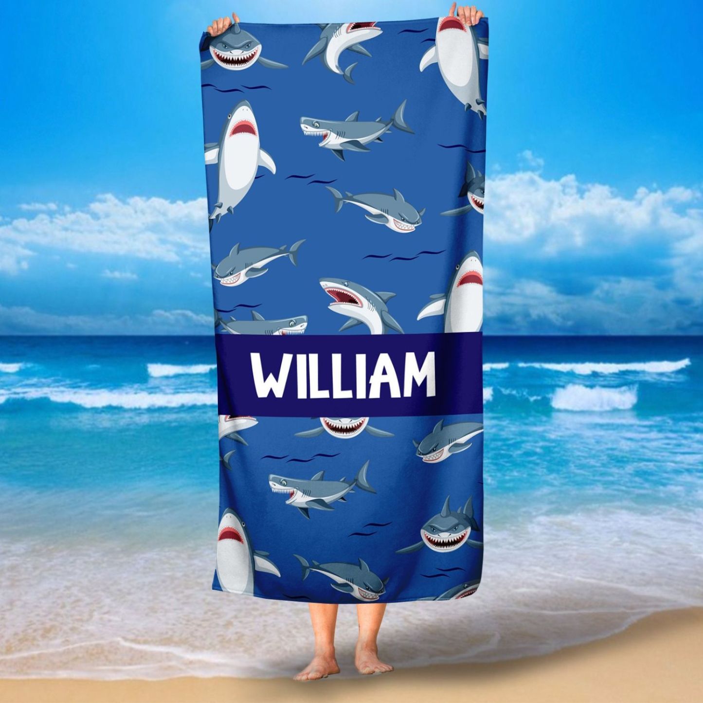 Personalized Lovely Kid Towel for Summer & Beach | CWTowel105